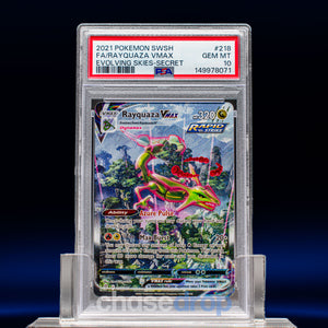PSA 10 Rayquaza VMAX 218/203