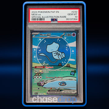 PSA 10 Mew EX 232/091 + Paldean Fates ETB