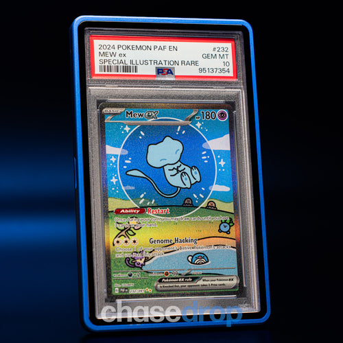 PSA 10 Mew EX 232/091 + Paldean Fates ETB